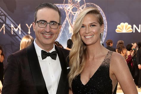 john oliver wife